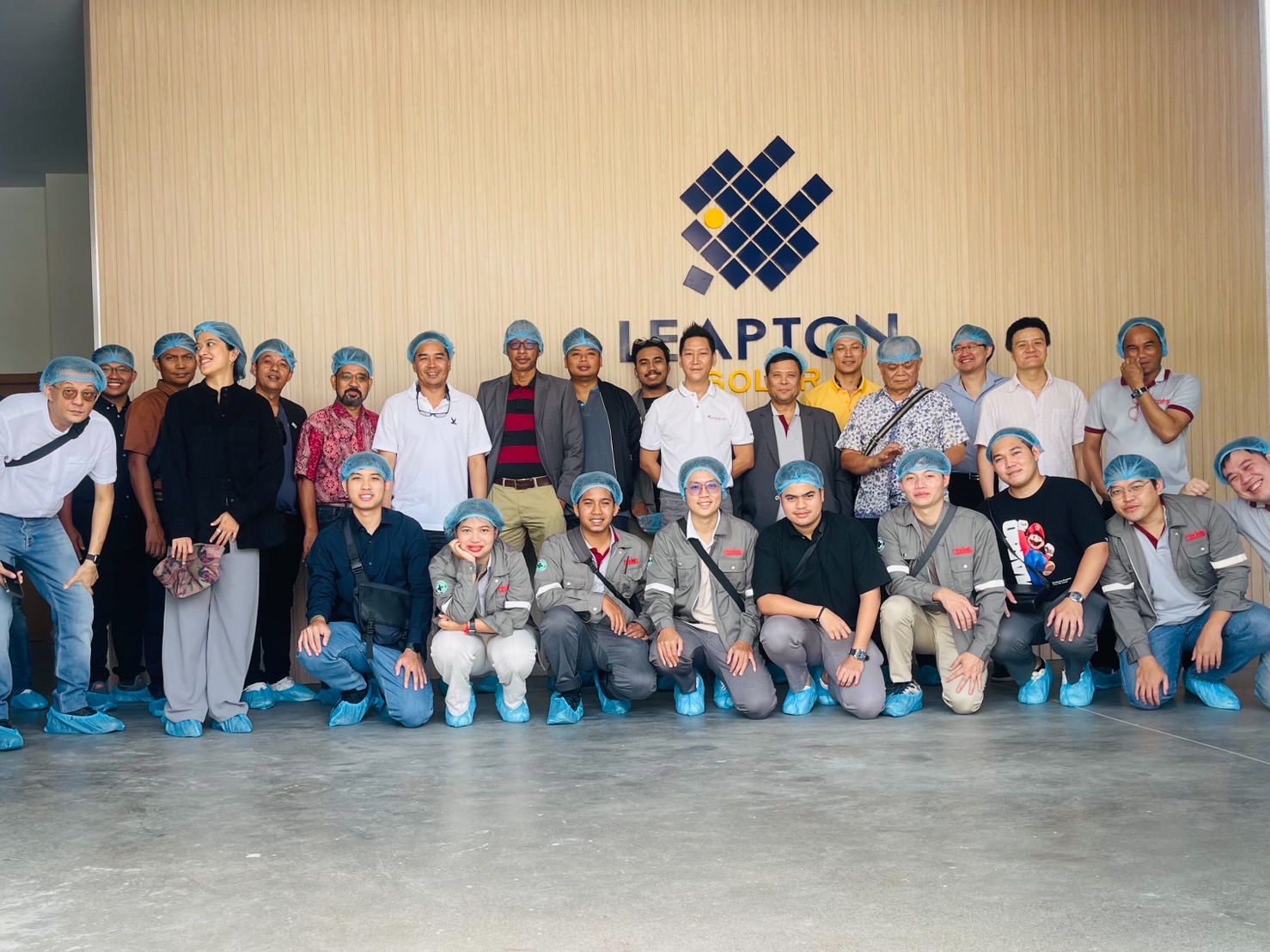 8.9.2023 เยี่ยมชมโรงงาน Leapton Solar ChangShu